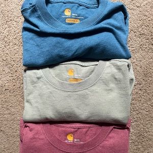 Carhartt long sleeve tee bundle